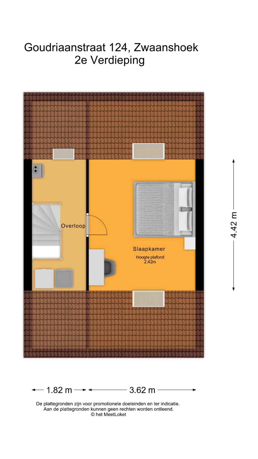Goudriaanstraat 124 , 2136 AV Zwaanshoek map
